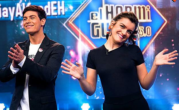 Alfred y Amaia en 'El Hormiguero'. 