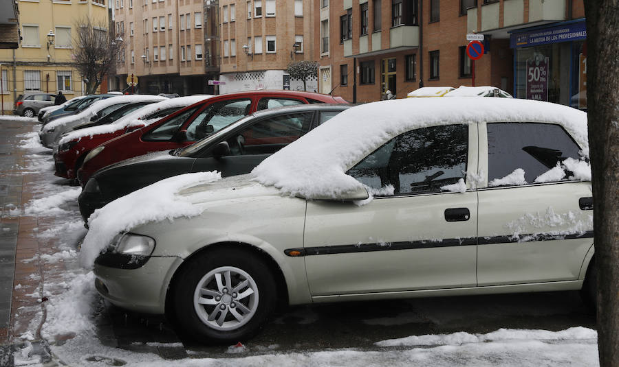 Fotos: La capital se tiñe de blanco