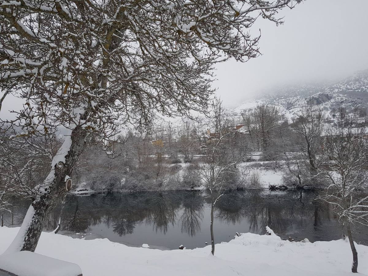 Río Esla en Alejico (León).