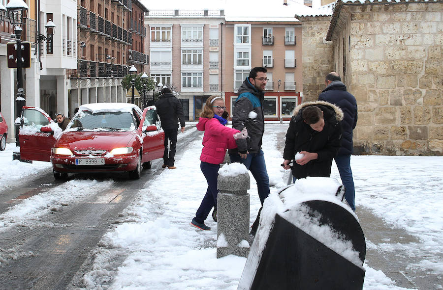 Fotos: Limpieza de calles tras la nevada