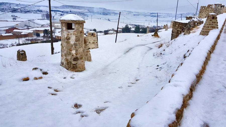 Fotos: Nieve en Baltanas