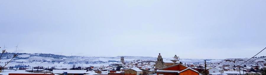 Fotos: Nieve en Baltanas