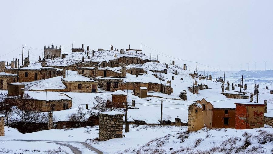 Fotos: Nieve en Baltanas