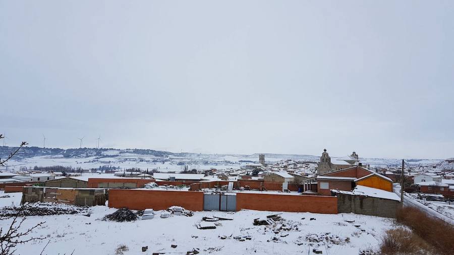 Fotos: Nieve en Baltanas