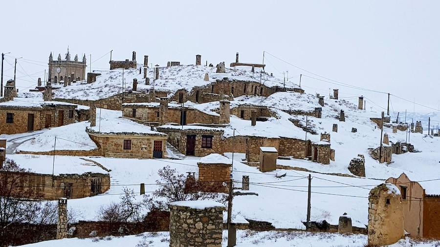 Fotos: Nieve en Baltanas