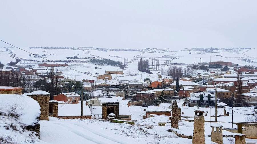 Fotos: Nieve en Baltanas