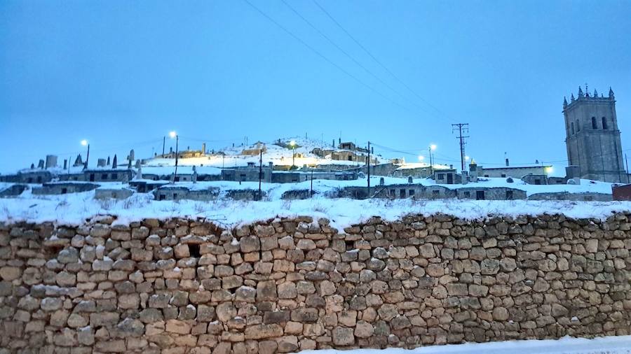 Fotos: Nieve en Baltanas