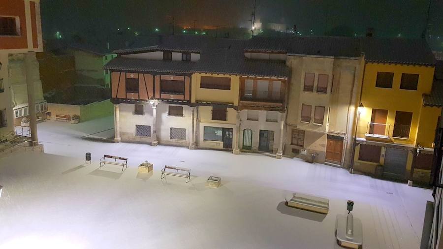 Fotos: Nieve en Baltanas