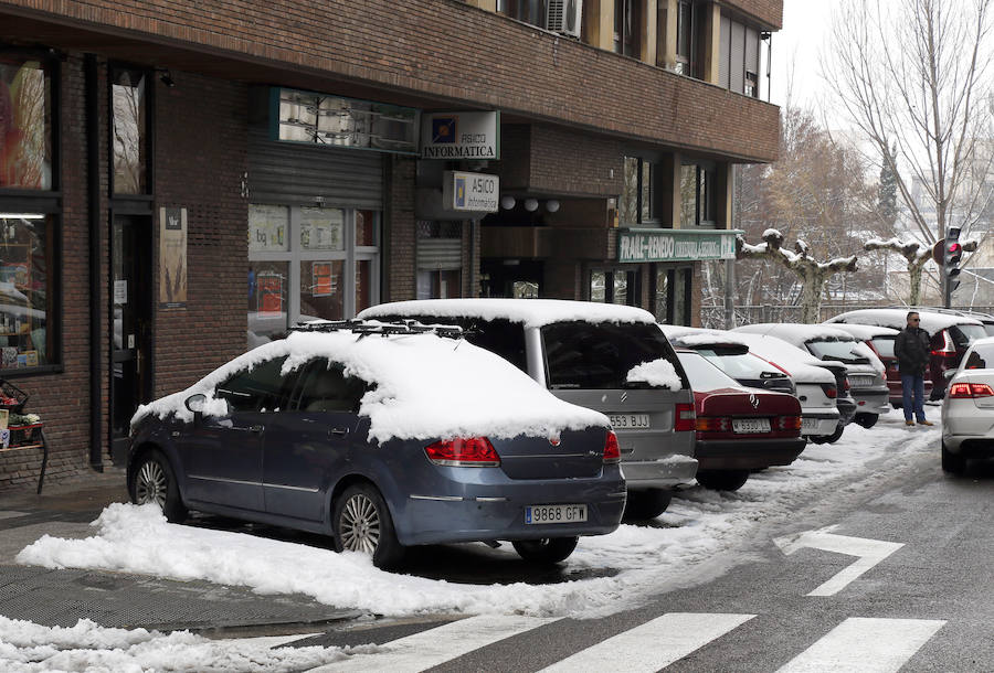 Fotos: La capital palentina se tiñe de blanco II