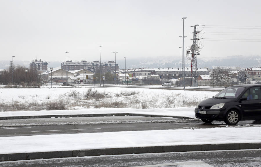 Fotos: La capital palentina se tiñe de blanco II
