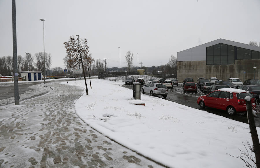 Fotos: La capital palentina se tiñe de blanco II