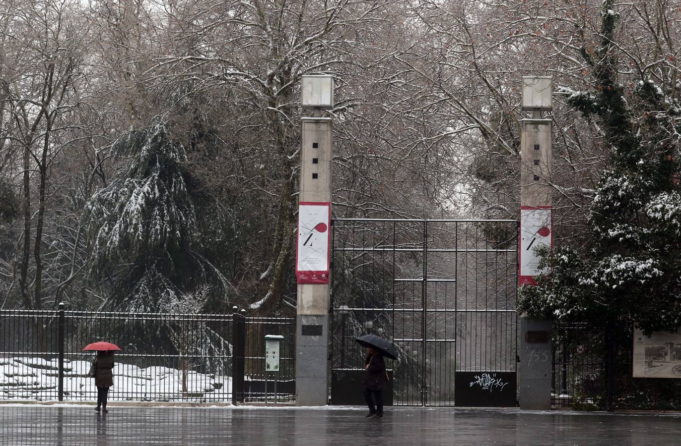 Fotos: Las bellas estampas que la nieve ha dejado en Valladolid