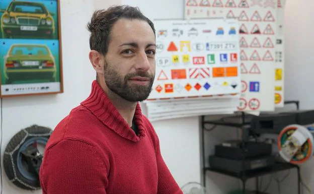 Javier Gómez Herrero, de la Autoescuela San Pablo de Valladolid.