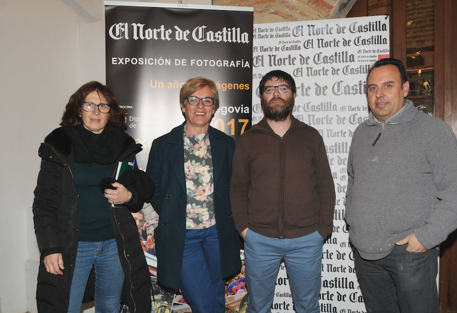 Fotos: Asistentes a la inaguración de la exposición &#039;Un año en imágenes 2017&#039; de el El Norte de Castilla
