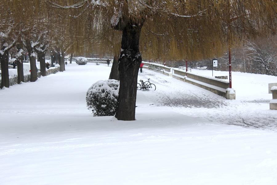 Fotos: La nieve &#039;asalta&#039; la capital leonesa