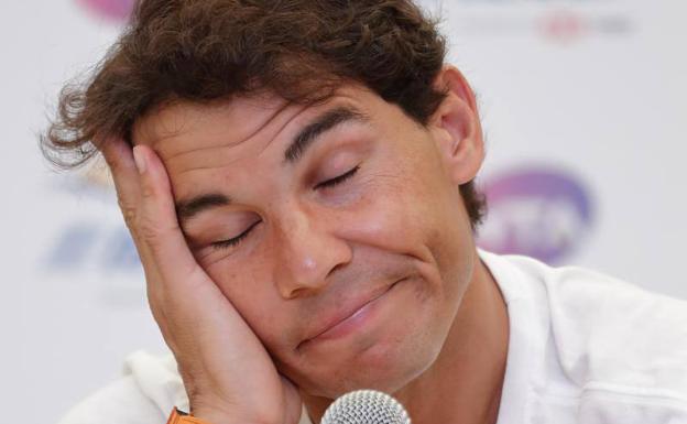 Rafa Nadal ofreció explicaciones sobre su lesión en Acapulco. 