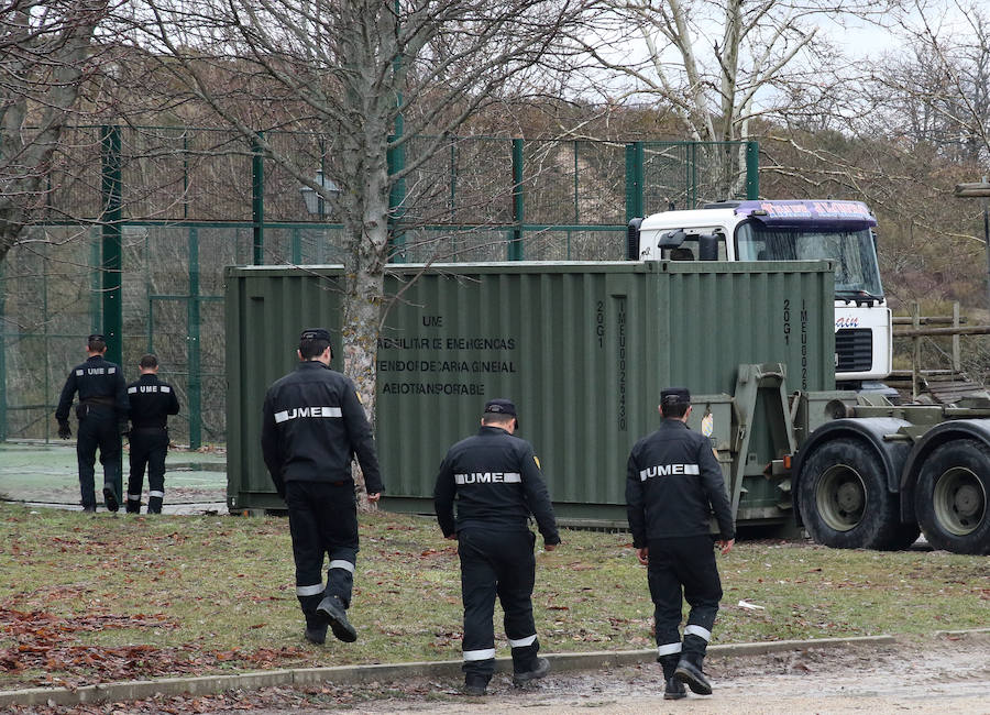 Fotos: La UME toma Valsaín para su entrenamiento