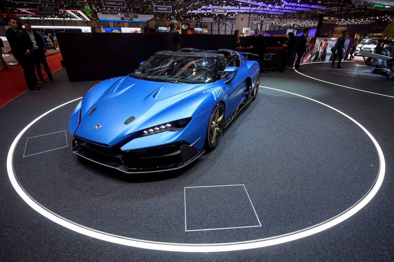 El nuevo Italdesign Automobili Speciali Zerouno Targa.