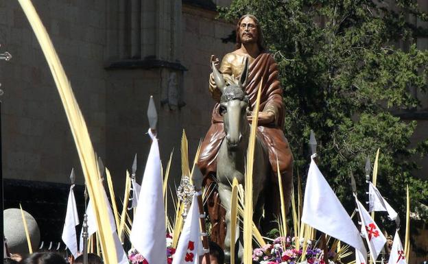 Programa de procesiones del Domingo de Ramos, 25 de marzo, en Segovia