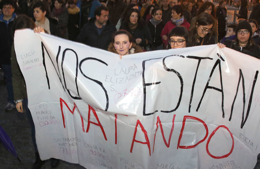 Fotos: 8-M Multitudinaria manifestación en Segovia