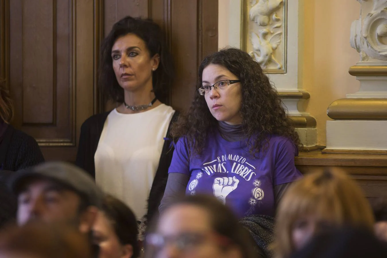 Durante el acto se ha hecho entrega del premio de igualdad a Henar Sastre, fotógrafa de El Norte de Castilla