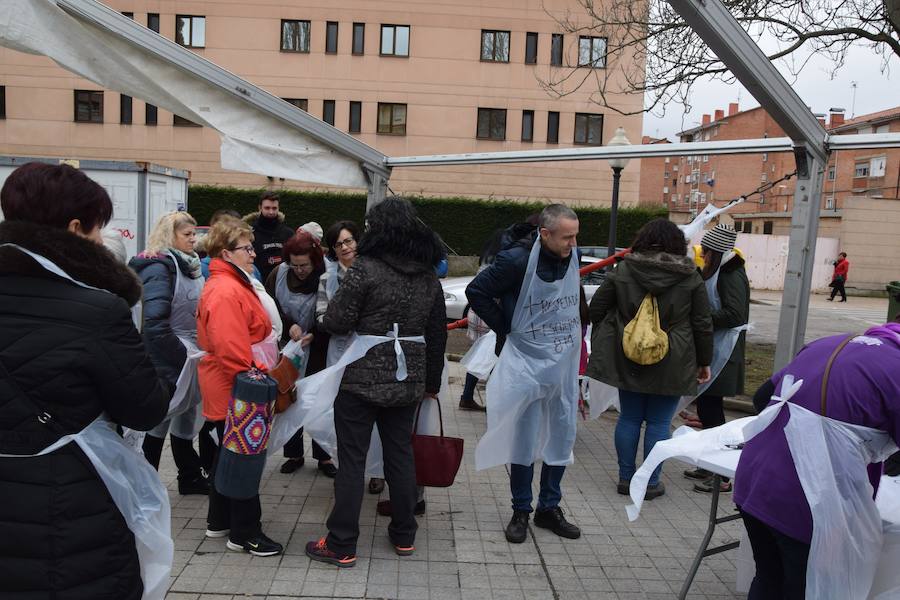 Fotos: Concentración en Guardo en la jornada del 8-M