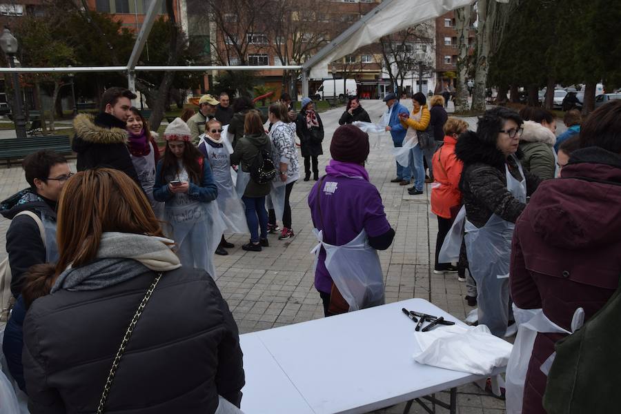 Fotos: Concentración en Guardo en la jornada del 8-M