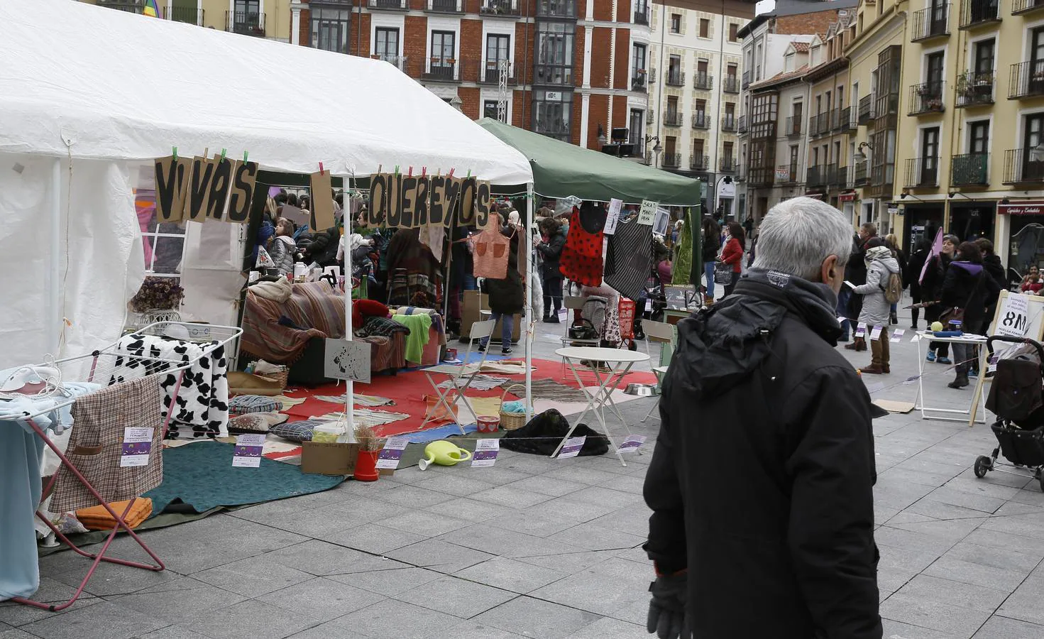 Fotos: Manifestación estudiantil convocada por la Asamblea Feminista de Valladolid