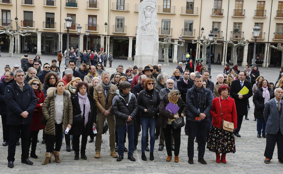 Fotos: Acto institucional del Ayuntamiento de Palencia en el 8-M