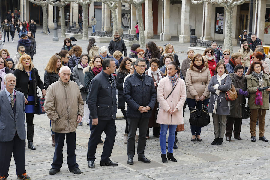 Fotos: Acto institucional del Ayuntamiento de Palencia en el 8-M