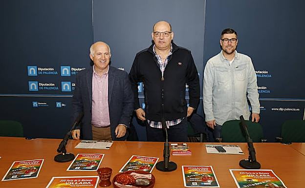 Urbano Alonso, José Antonio Alonso y Alfredo Milano.