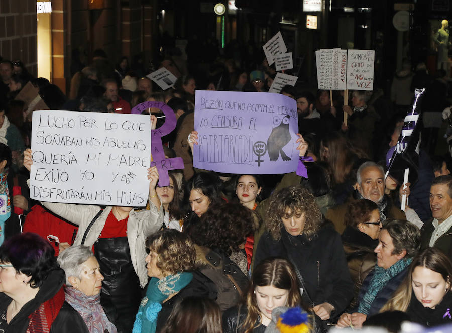 Fotos: El colofón reivindicativo del 8-M en Palencia