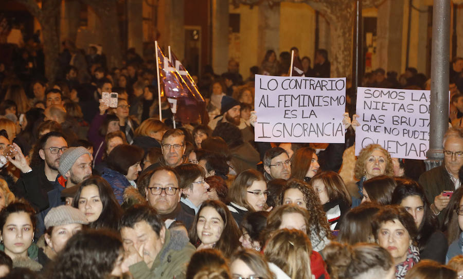 Fotos: El colofón reivindicativo del 8-M en Palencia