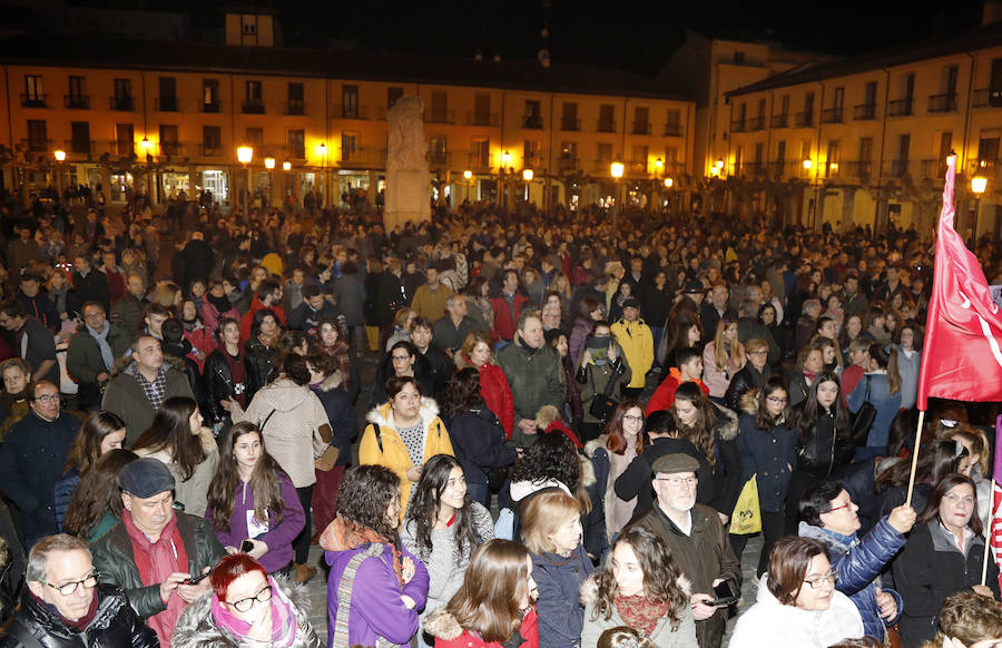 Fotos: El colofón reivindicativo del 8-M en Palencia