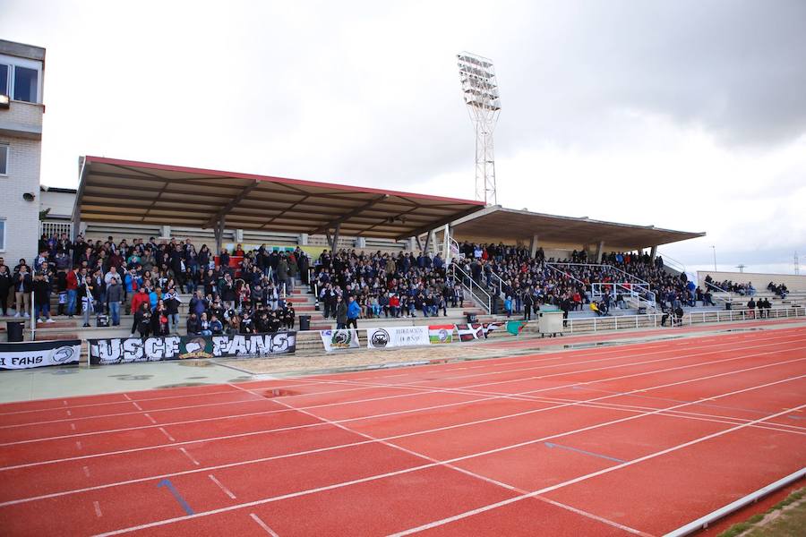 Importante victoria en la prolongación de Unionistas de Salamanca. Un balón colgado por Jorge Alonso en el 93 fue cabeceado por Isaac Manjón a las mallas para darle el triunfo a los salmantinos en un flojo partido del equipo de Astu en Las Pistas ante el Almazán