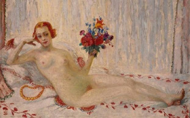 Florine Stettheimer, la primera mujer que hizo un autorretrato desnuda.