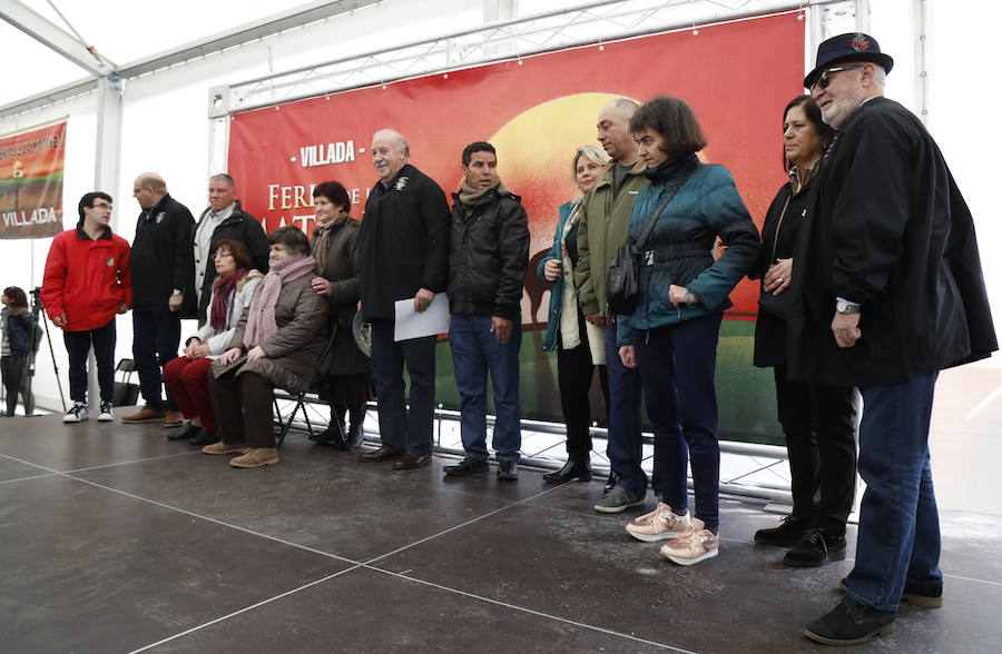 Fotos: Vicente del Bosque en la Feria de la Matanza de Villada