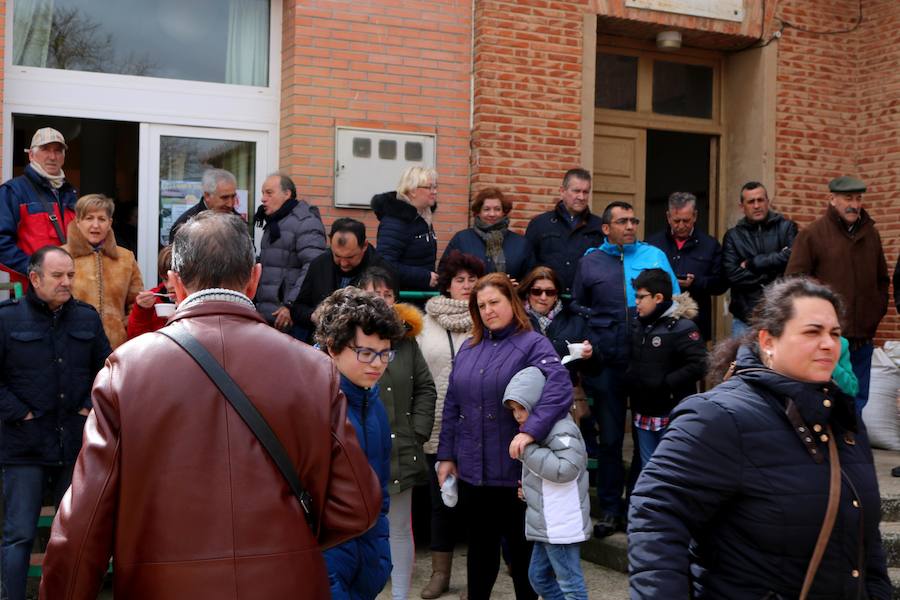 Fotos: Jornada de la matanza del cerdo en Baños de Cerrato
