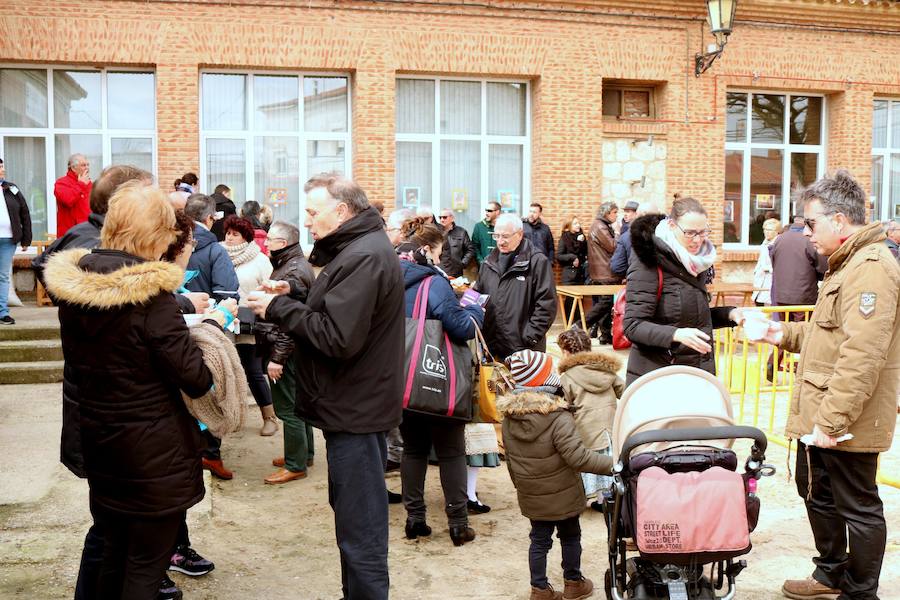 Fotos: Jornada de la matanza del cerdo en Baños de Cerrato