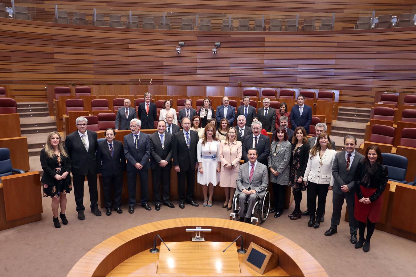 Las Cortes de Castilla y León han acogido un acto conjunto con el Congreso de los Diputados y el Senado para celebrar ambos aniversarios