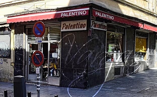 Fachada de 'El Palentino' en Malasaña. 