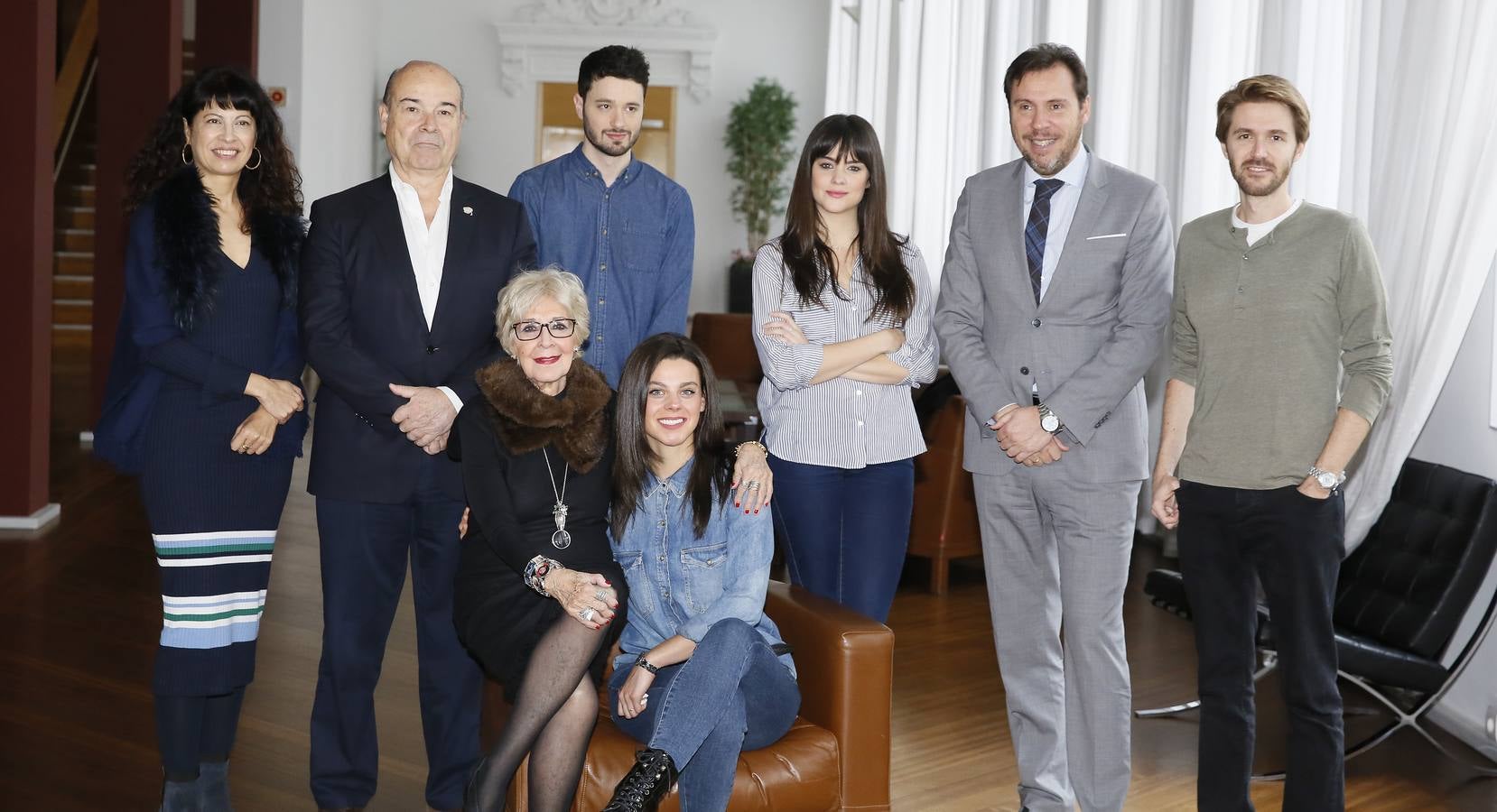 La actiz vallisoletana aprovechó la presentación de la obra en el Teatro Calderón para anunciar su retirada de los escenarios