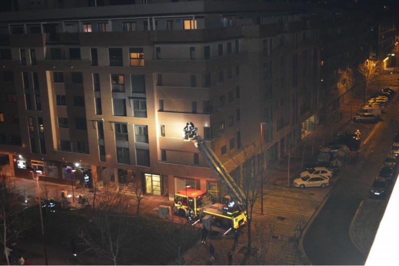 Efectos del viento en Villa de Prado.