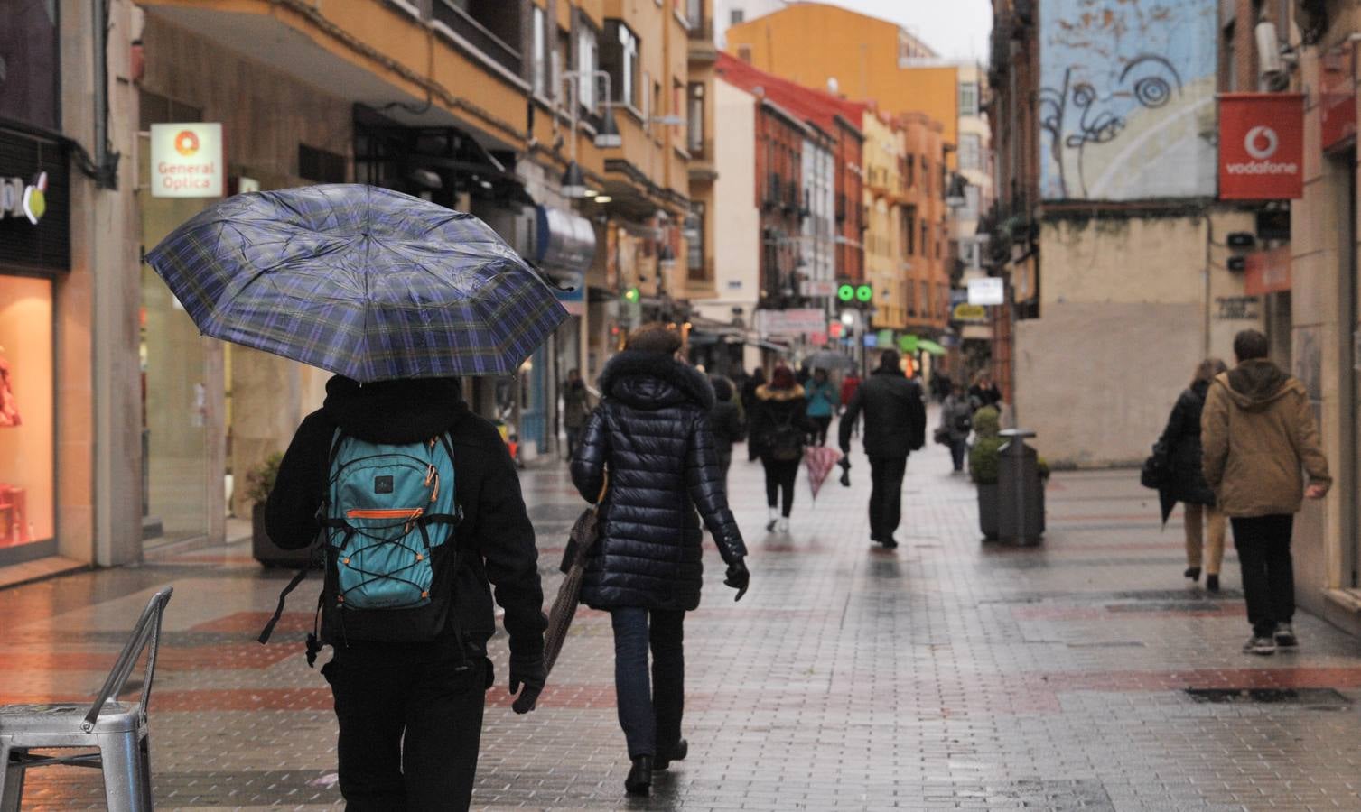 Una persona ha resultado herida en el Paseo de Zorrilla de Valladolid, a la altura del cruce con la Avenida de Zamora, tras ser alcanzado por un árbol en la cabeza