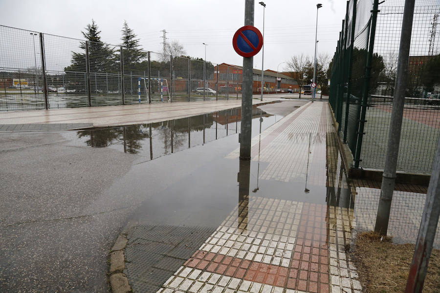 Fotos: Aguacero en la ciudad de Palencia