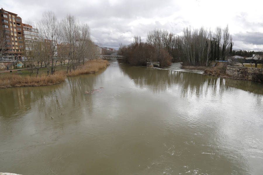 Fotos: Aguacero en la ciudad de Palencia