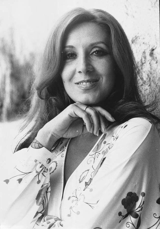 Concha Velasco, actriz vallisoletana.