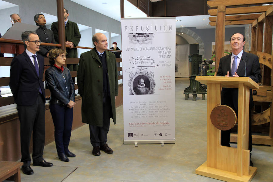 Fotos: Exposición sobre Cervantes en la Casa de la Moneda