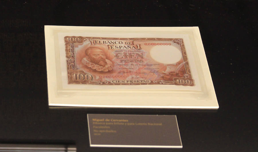 Fotos: Exposición sobre Cervantes en la Casa de la Moneda