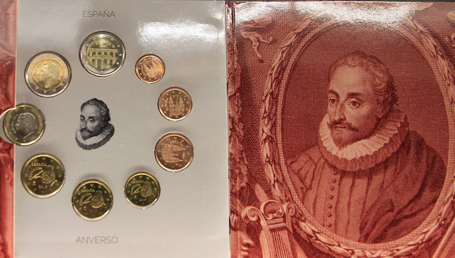 Fotos: Exposición sobre Cervantes en la Casa de la Moneda